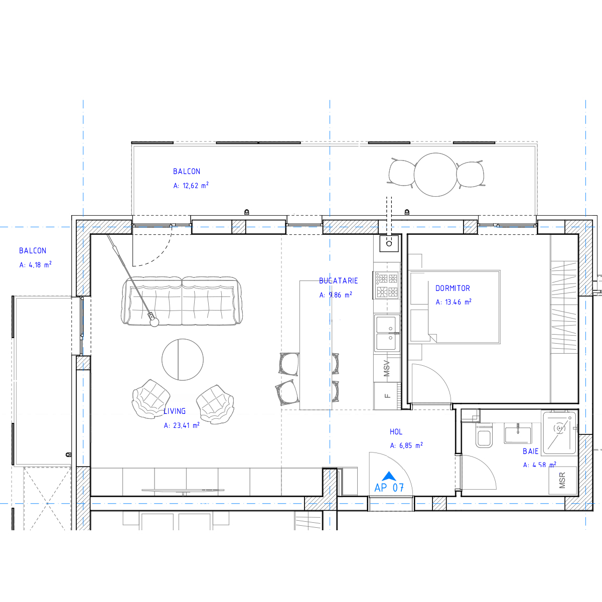 Apartament 7 - 2 camere