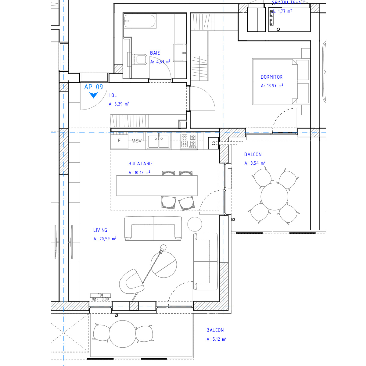 Apartament 9 - 2 camere